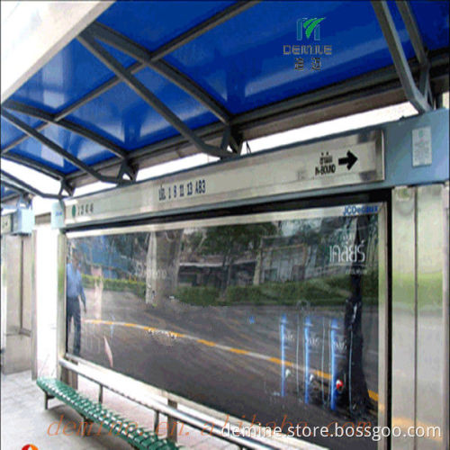 Different Kinds of Processing for Bus Stop Polycarbonate(pc) Board Advertising Light Box
